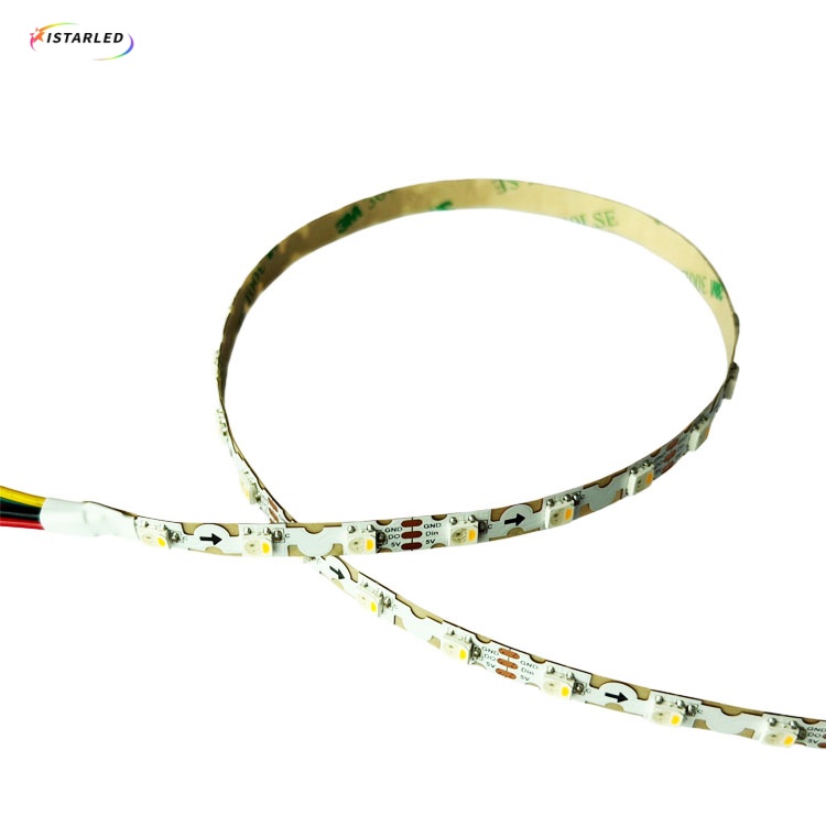 5V 8MM S Shape SK6812 5050 RGB/RGBW Digital Programmable LED Strips