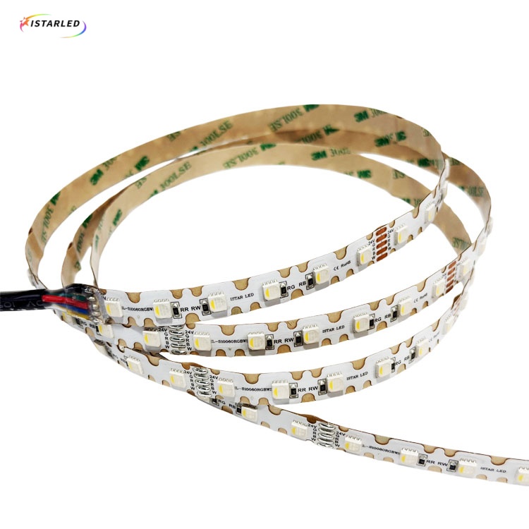 S Shape RGBW 60LED 4 in 1 24V PWM LED Strip 